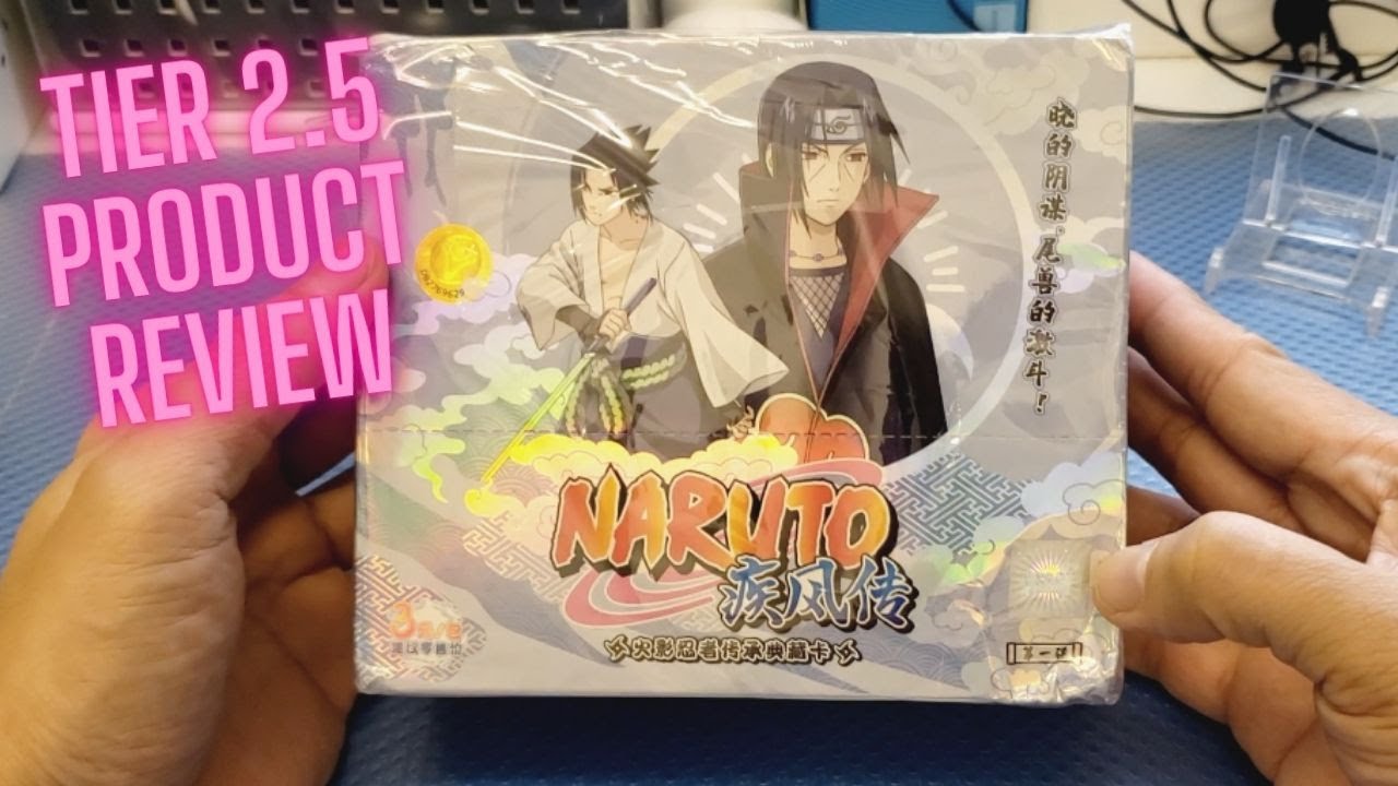 I BOUGHT THE COOLEST NARUTO CARDS!!! Tier 2.5 Kayou Naruto Product Review.