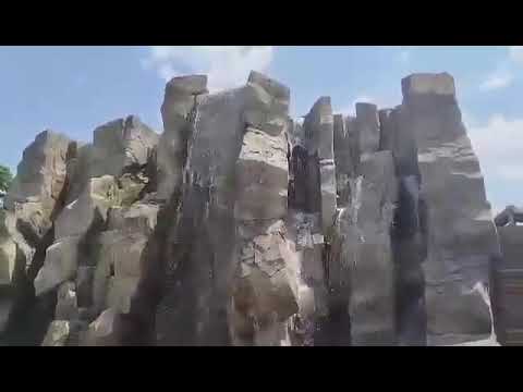  ხელოვნური კლდის, ჩანჩქერების, ფანჩატურის გაკეთება