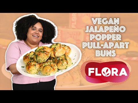 Vegan Jalapeno Popper Pull Apart Buns Recipe