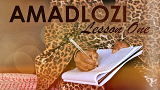 Amadlozi: Lesson 1 [Online Spiritual School via Instagram Live]