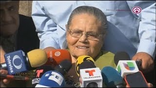 Mamá del “Chapo” agradece a AMLO su visa y pide que traigan a su hijo y lo liberen