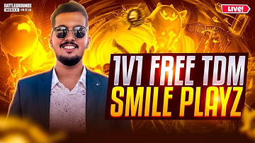 Free 1v1 Custom Rooms in BGMI 🔥 | Intense TDM Battles🔥 |  #shortsfeed #bgmilive #newupdate