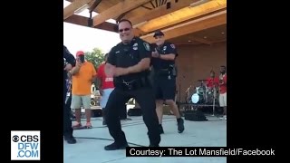 Video Of Dancing Mansfield Officer Goes Viral After Benefit Concert