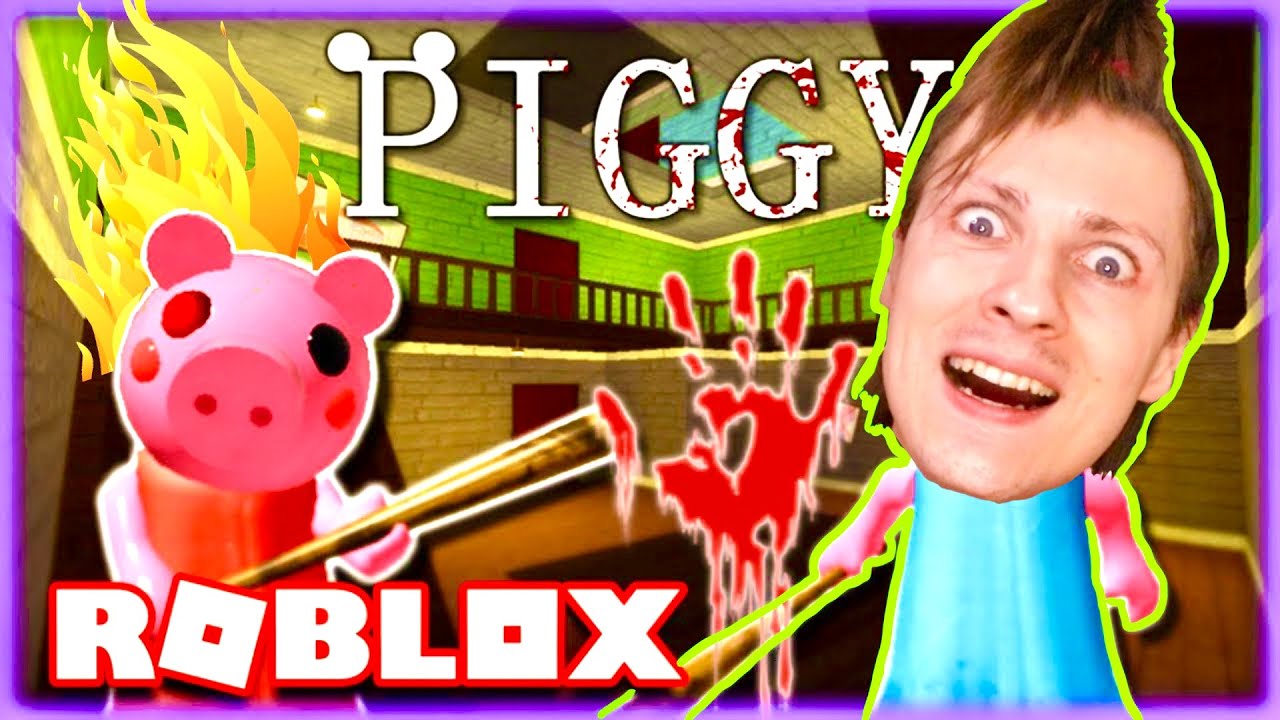 PIGGY SUR ROBLOX : JE DEVIENS LA COCHONNE PSYCHOPATHE TROP MÉCHANTE ! Jeu Horreur Nadège Candle