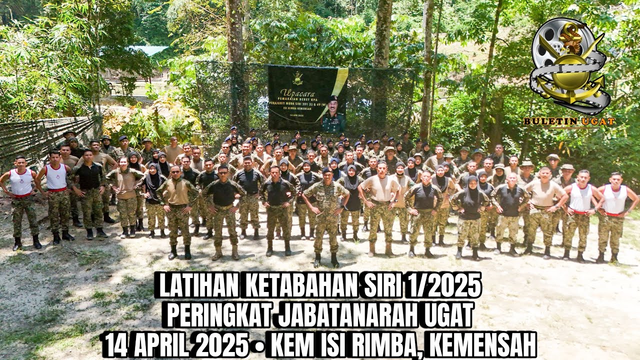 LATIHAN KETABAHAN DIRI DAN MAJLIS PEMAKAIAN BERET KPA PERAJURIT MUDA SIRI 201(L) & 49(W)