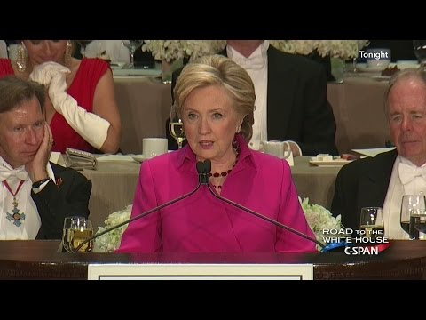 Hillary Clinton FULL REMARKS at Al Smith Dinner (C-SPAN)