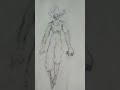 Goku  red form drawing 😍🍒♥️