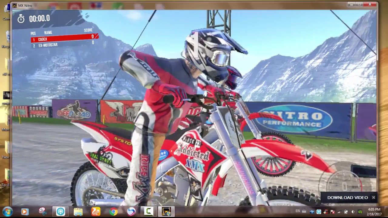 official motocross nitro hacked