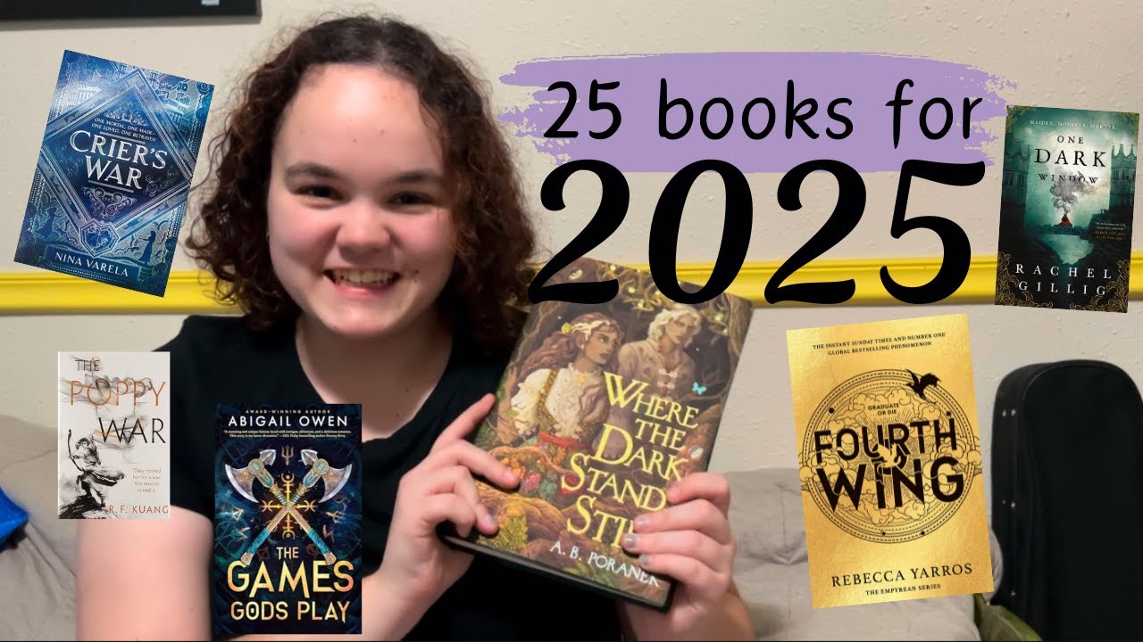 25 Books I Want to Read in 2025 - YouTube