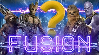 Fusion - Chewbacca + Groot + Thanos + Rocket Raccoon