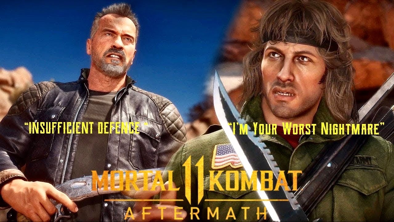 MK11:XENO Vented (Terminator) VS Rambo FT5 High Level Play