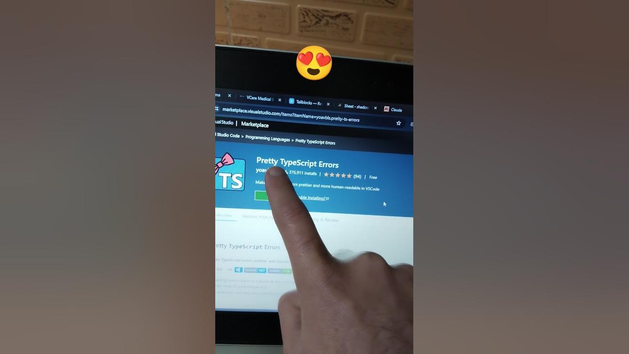 🔥Beautify your typescript errors best vs code extensions #1 #short # ...