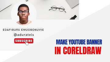 MAKE YOUTUBE BANNER IN CORELDRAW