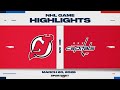 NHL Highlights | Devils vs. Capitals - March 20, 2026