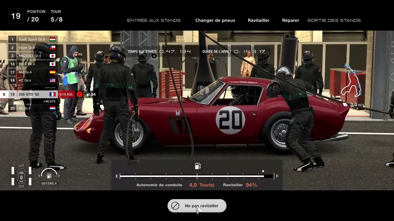 GT7 -  Spa-Francorchamps  - Ferrari 250 GTO '62 - PSVR2 - SETUP - weekly challenge