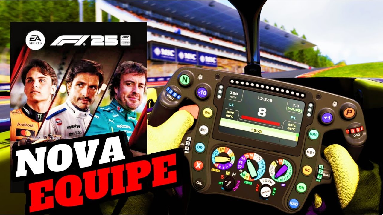 FORMULA 1 2025 -  VAMOS VOLTAR PARA MCLAREN?! (G29 FORMULA WHEEL)