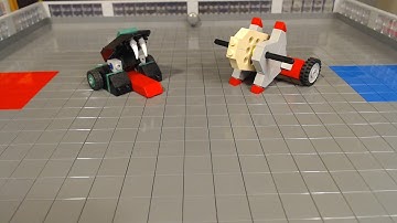 Lego Battlebots Kraken vs Uppercut
