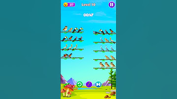 Bird Color Sort - Puzzle Game