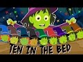 Ten in the Bed | Counting song | learn Numbers | Nursery Rhymes | Scary Songs