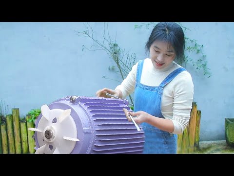 💡Genius Girl Repaired Long-Dead Blender Motor,It Can Cut Sweet Potatoes After Repairing!|Linguoer