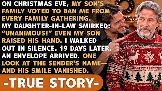On Christmas Eve, My Son's Family Voted to Ban Me—19 Days Later, One Envelope Erased Their Smiles screenshot 4