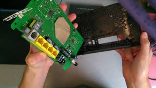 Inside: TalkTalk Super Router (Huawei HG633) Wireless ADSL2 /VDSL