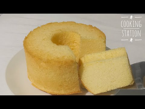 How to Make Perfect Chiffon Cake / Vanilla Chiffon Recipe