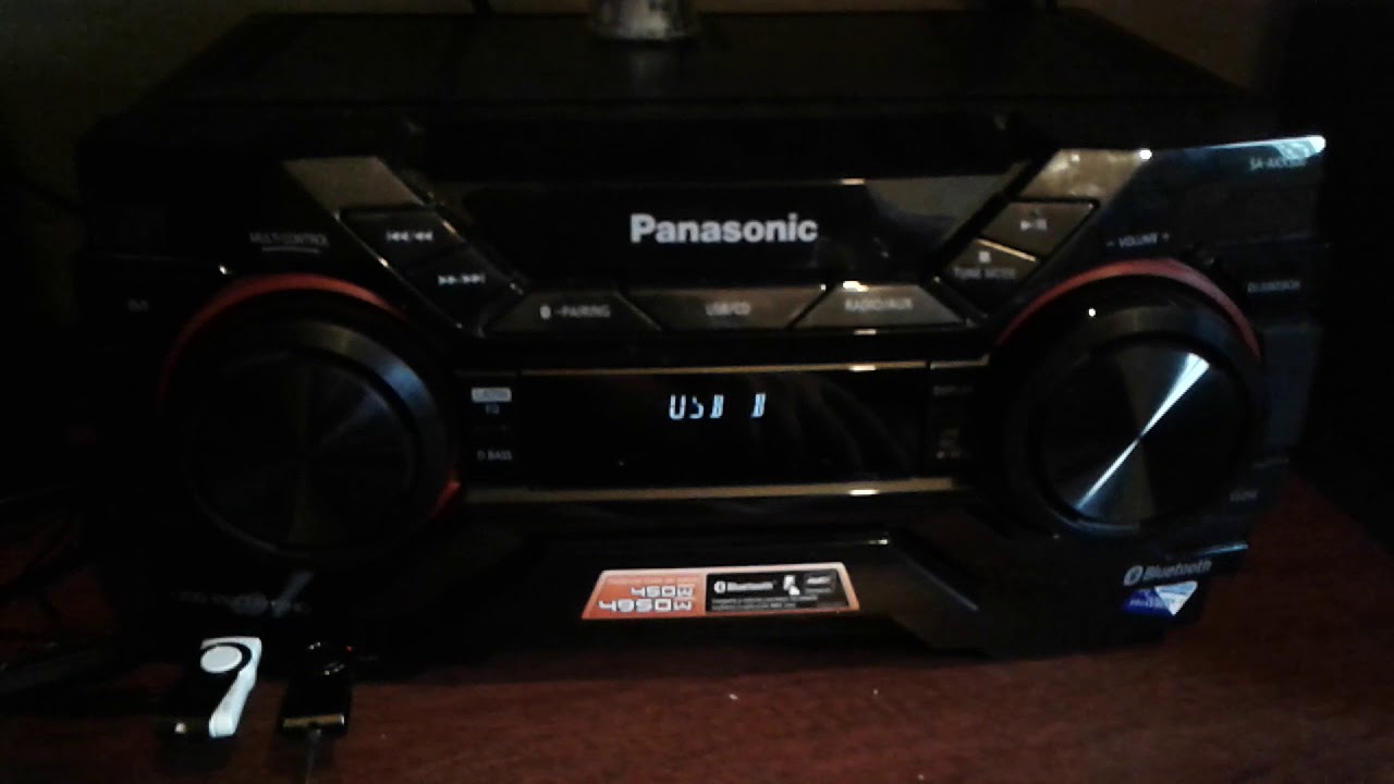 Tutorial de Cómo grabar música en la memoria USB el Panasonic x300