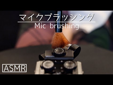 ASMR マイクブラッシング | 最高の睡眠へ誘うトリガー |  asmr  brushing sounds | 無言(no talking)