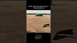 750Hp Amg C63 Black Series V 700Hp Bmw M3 Drag Race
