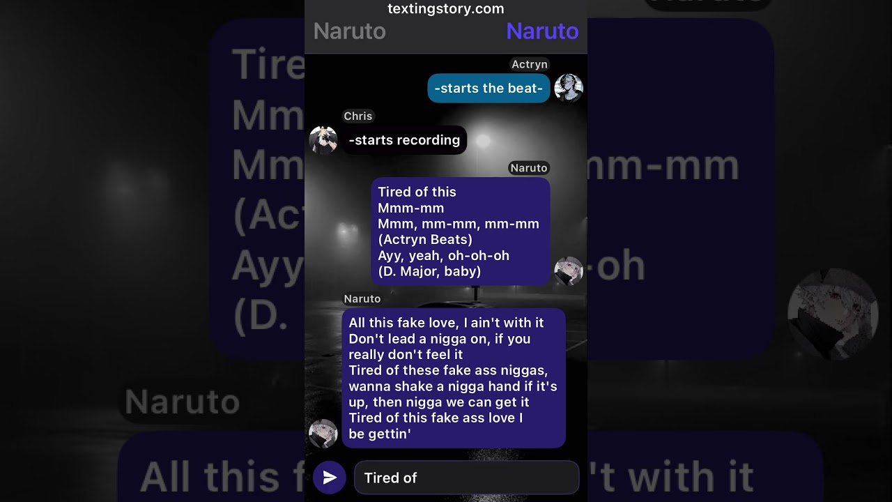 Betrayed | Naruto Texting Story | Part 1