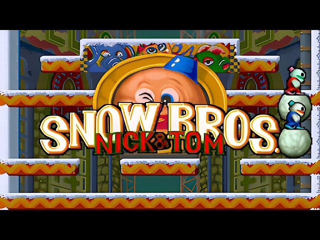 スノーブラザーズ Snow Bros. (Arcade) スノーブラザーズ - YouTube