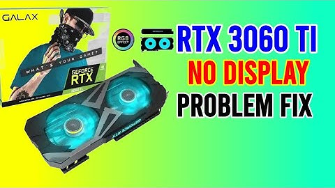 Rtx 3060 ti no display problem fix | Rtx 3060 ti repair | gpu repair in delhi | #gpurepair