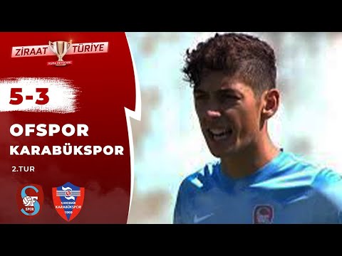 Ofspor 5-3  Karabükspor Maç Özeti (Ziraat Türkiye Kupası 2.Tur) 20.09.2016