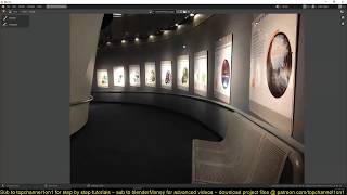 architecture in blender   spiral looping corridor in blender 2 8 part 1