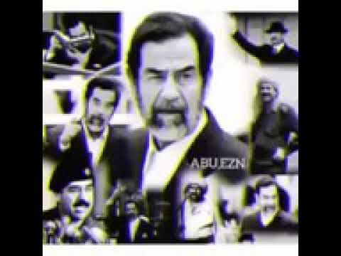اجمل تصاميم لصدام حسين معا اغنية ونحنت لك الجبال