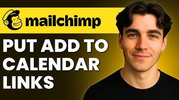 How To Put Add To Calendar Links In Mailchimp Emails (Tutorial 2026)