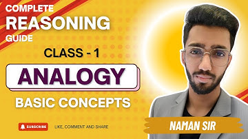 Analogy Basics | Class 1 | Logical Reasoning Zero to Hero | ExamEdge Academy