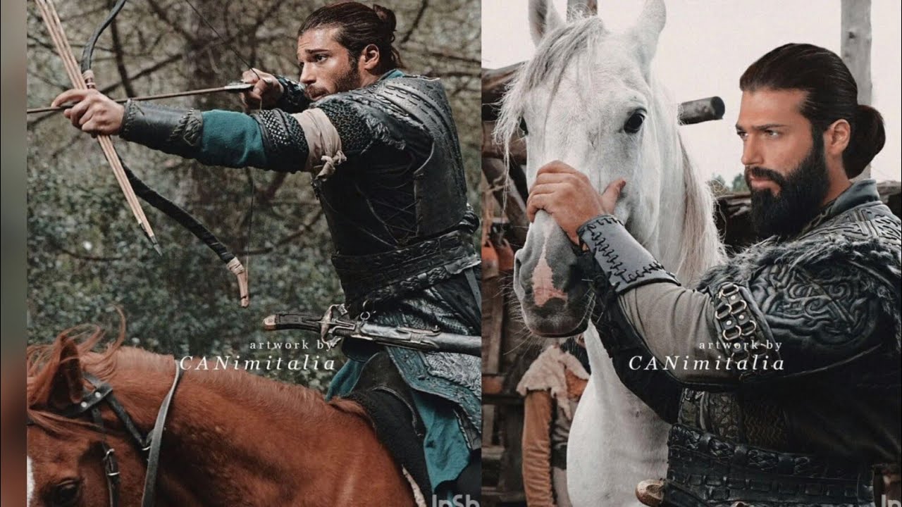 Can Yaman with his arrow in El Turco💥 - YouTube