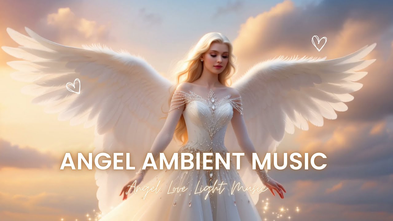 👼 Angel Ambient Music | Gentle Angel Calm in the Evening Sky | Angel Love Light Music | 3 Hours ✨