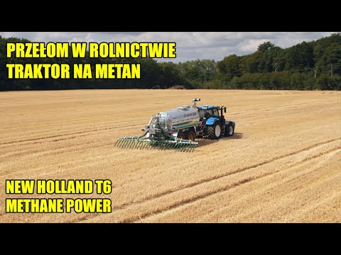 CIĄGNIK NA METAN. New Holland WPROWADZA NOWY TRAKTOR