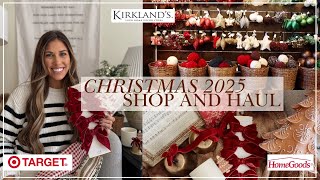 CHRISTMAS SHOP WITH ME | HomeGoods, Kirklands, Target Christmas Decor Finds!
