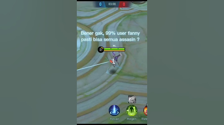 99% User fanny pasti bisa semua assasin #FANNY BATMAN