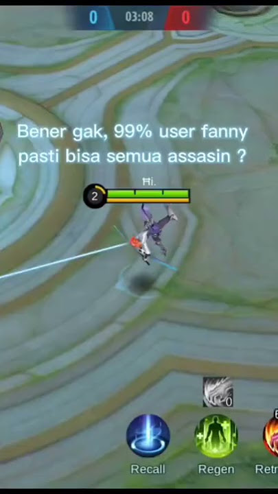 99% User fanny pasti bisa semua assasin #FANNY BATMAN