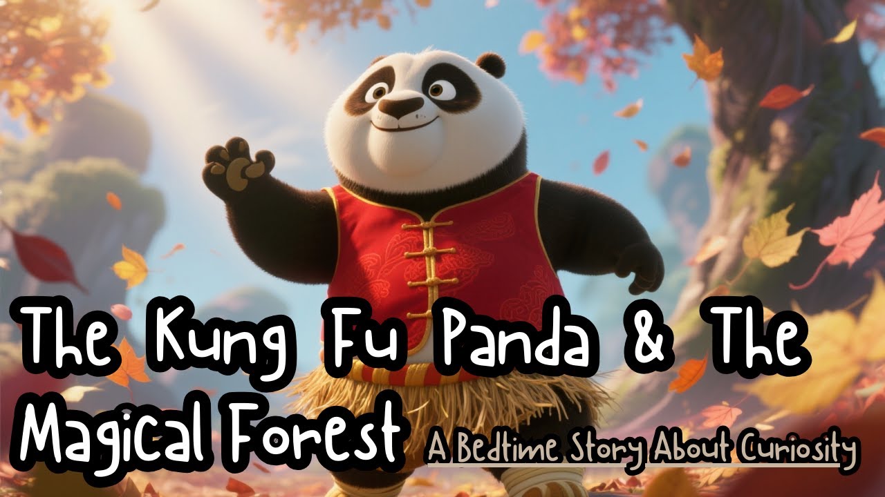The Kung Fu Panda & The Magical Forest | A Bedtime Story About Curiosity