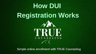 How DUI Class Registration Works | TRUE Counseling Colorado