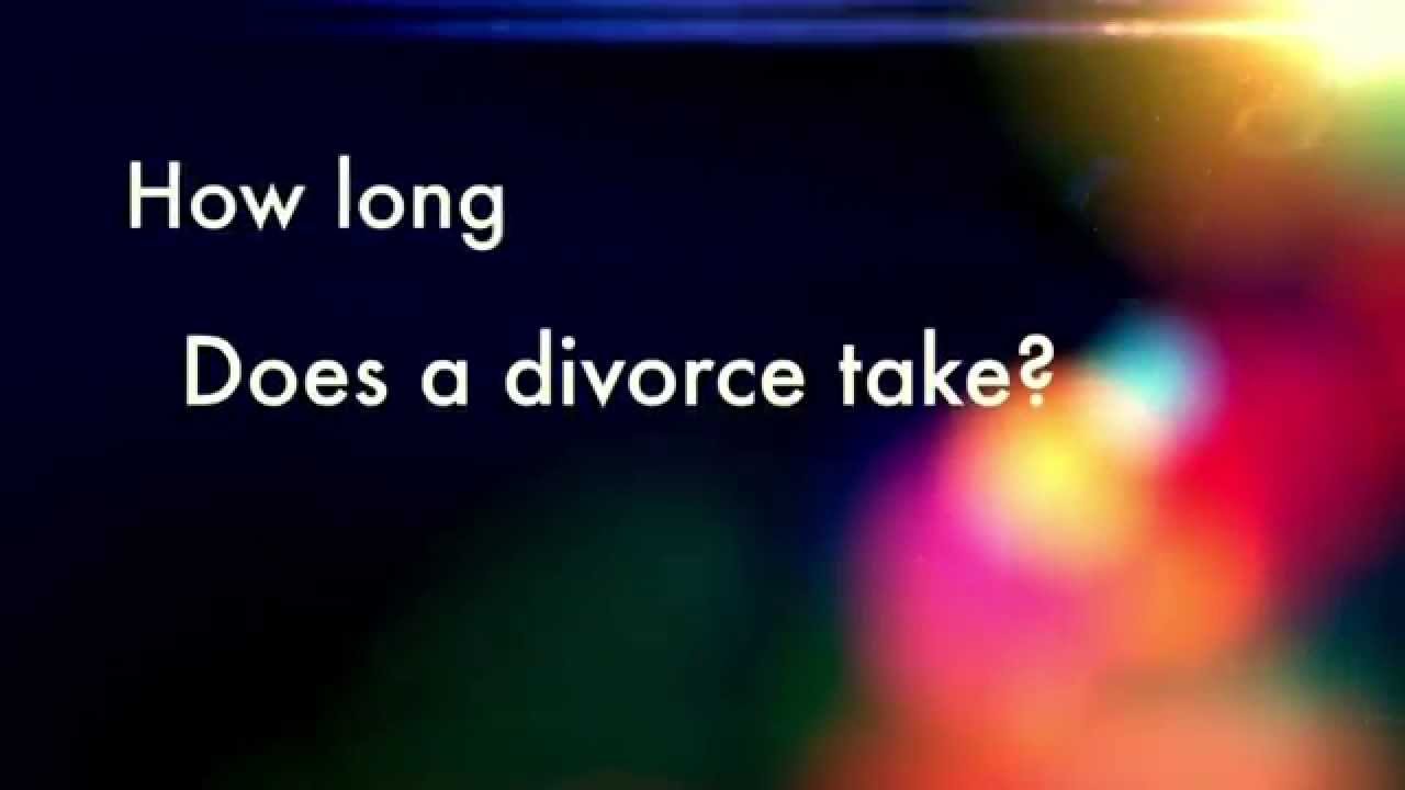 Pendlebury Law How long does a divorce take? YouTube