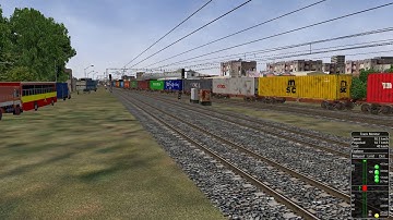 2km long train - WDG4D+CONRAJ+Twin WDG4+COAL | MSTS Open Rails | Train Simulator