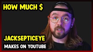 Famous This Is How much money Jacksepticeye makes on YouTube 2024. Wealth