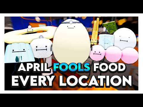 How To Get EVERY APRIL FOOLS FOOD in Secret Staycation on Roblox